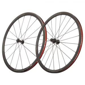 Fsa | Vision Team 30 Wheelset | Black | Hg Hub, 18/24H | Aluminum