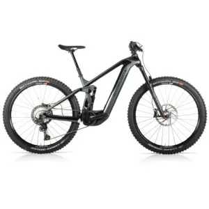 Simplon Rapcon Pmax XT Yari Carbon Full Suspension E-Bike - 2022 - Matt Grey / Gloss Black / Small / Upgraded with Cannondale HollowGram SAVE Carbon Bars and Race Face Aeffect 35/50mm Stem