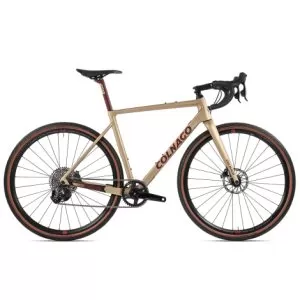 Colnago G3-X Rival AXS Carbon Gravel Bike - Gold / Burgundy / 55cm / Sloping