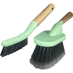 MountainFLOW Bamboo Cleaning Brush Set One Color, 2-Piece