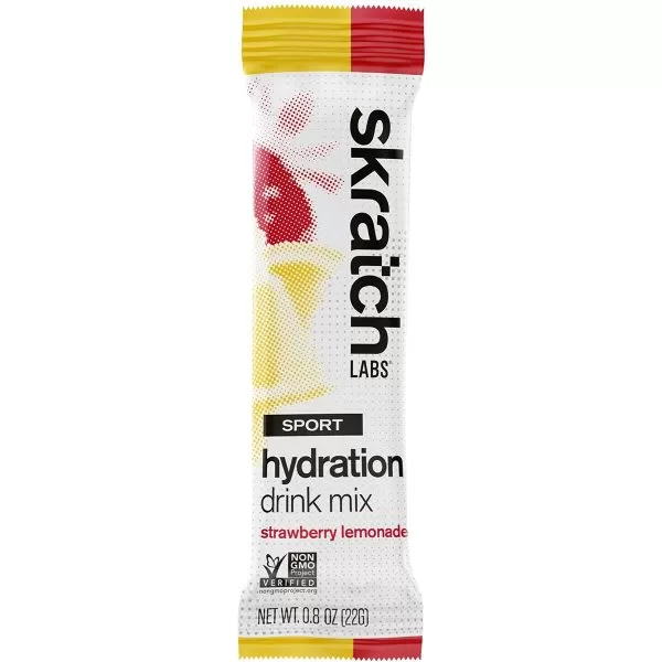Skratch Labs Sport Hydration Drink Mix - 20 Pack Strawberry Lemonade, 20 Pack