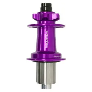 Hope Pro 5 6-Bolt Rear Hub - Boost 148x12mm - Purple / 148 x 12mm / Shimano / 6 Bolt / 11 Speed / E-Bike / 32H