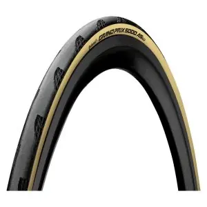 Continental Grand Prix 5000 AS Tubeless Road Tire (Black/Cream Skin) (700c) (32mm) ... - 01019030000